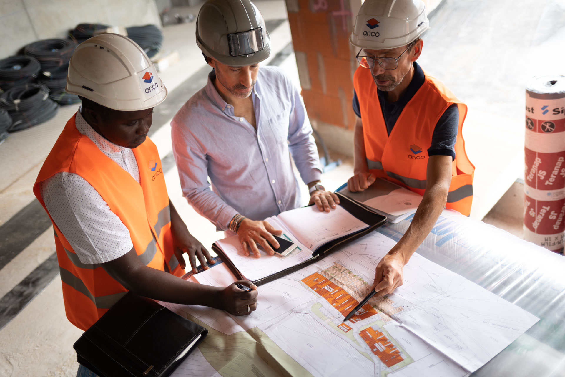 Chantier de bâtiment - Construction neuve